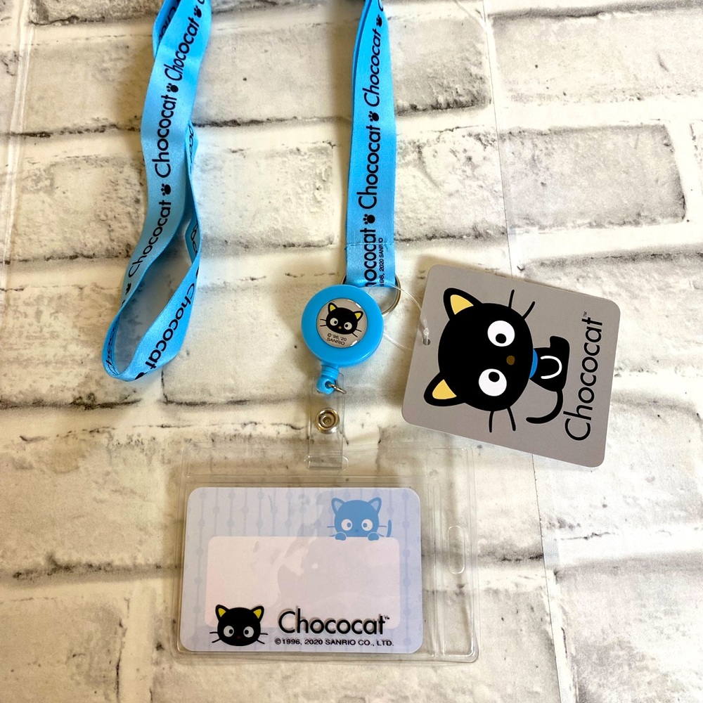 NWT Chococat Drawstring Badge Lapel